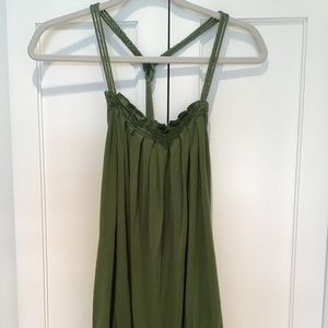Olive tank top